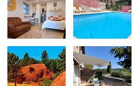 superbe logement au cœur Luberon proche du Colorado provencal dans une résidence au calme avec piscine, magnifique vu sur le Luberon depuis la terrasse